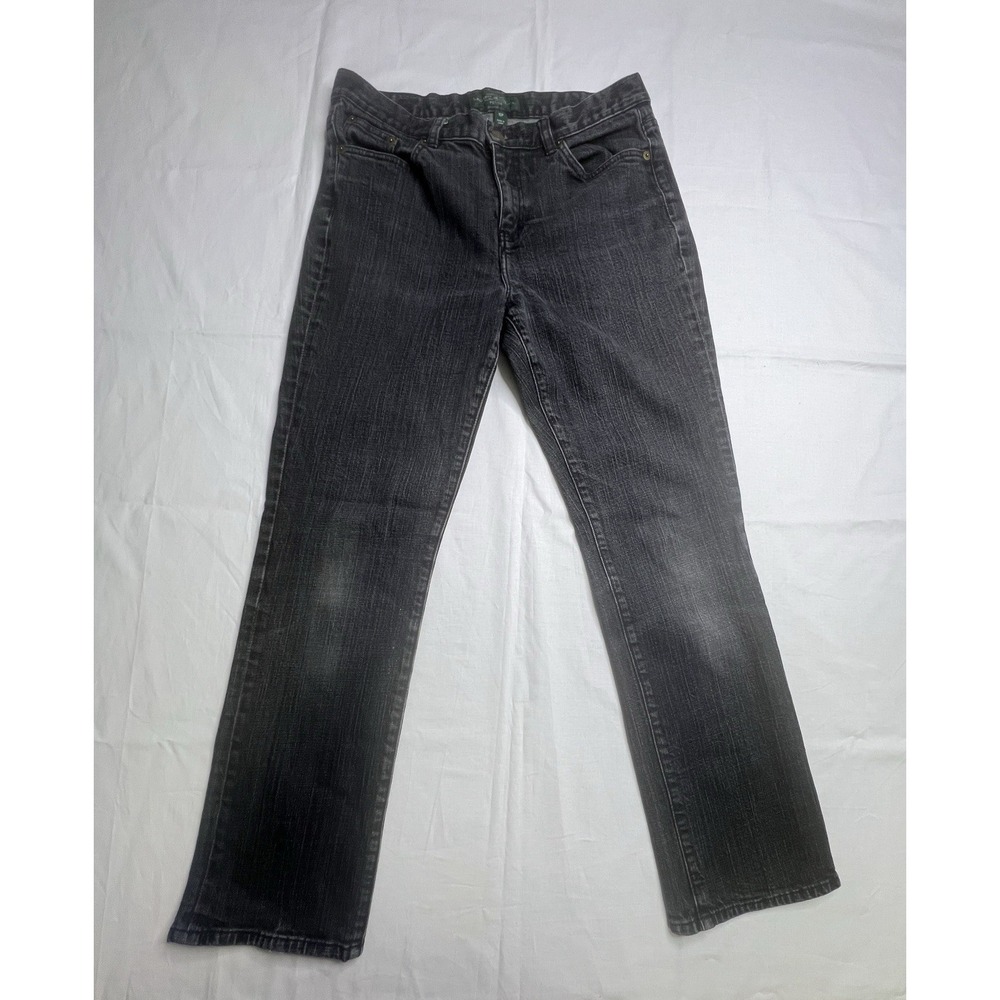 Lauren Ralph Lauren Jeans Womens 10 Petite Dark